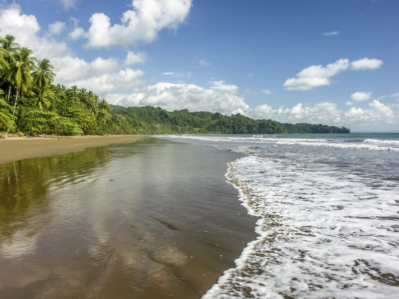 Nice beach in Costa Rica